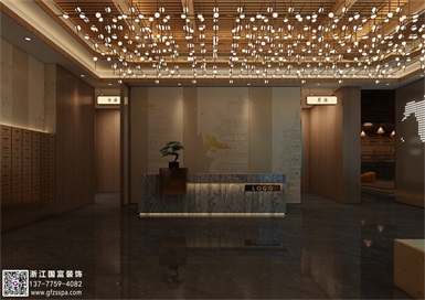 現(xiàn)代風(fēng)洗浴中心裝修的設(shè)計要點！